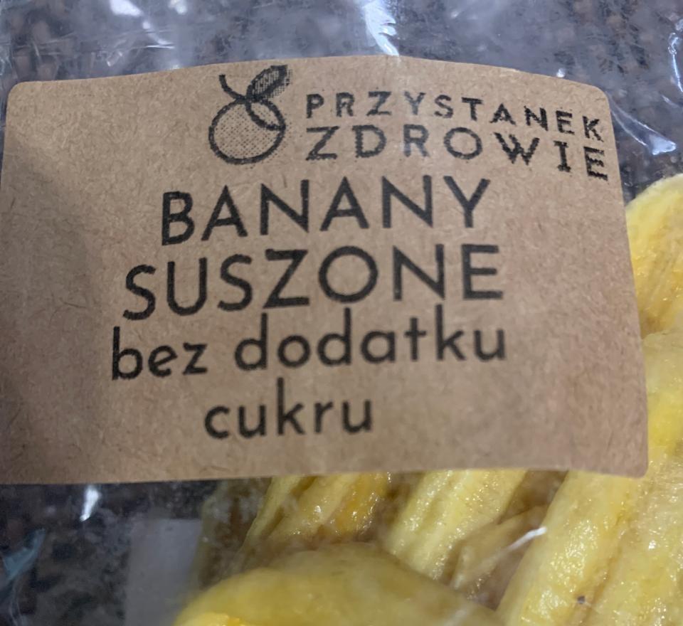 Zdjęcia - Banany suszone bez dodatku cukru Przystanek Zdrowie