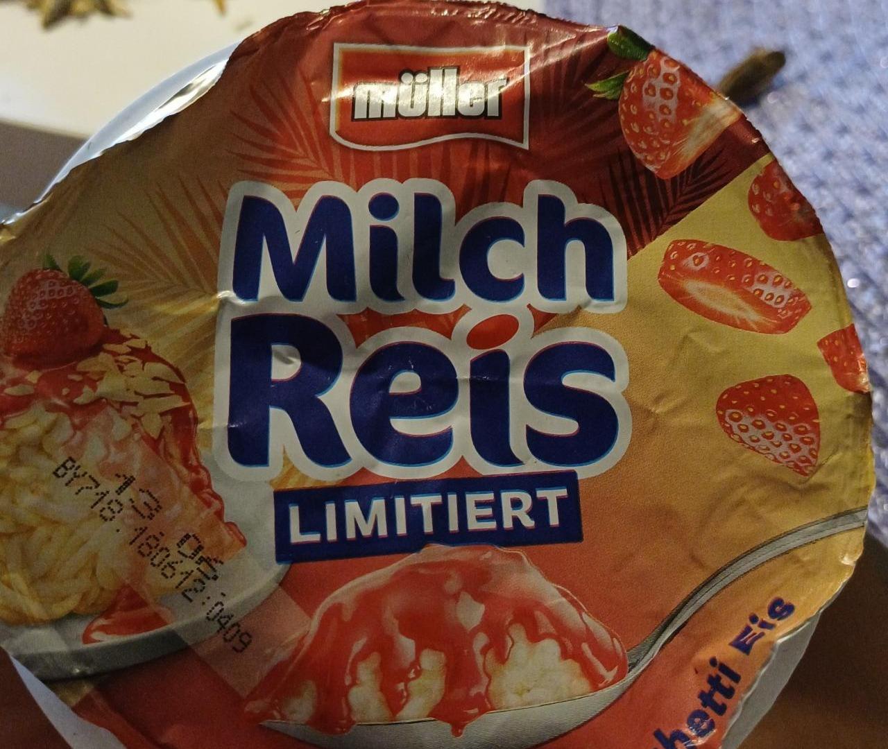 Zdjęcia - Milch reis typ spaghetti eis müller