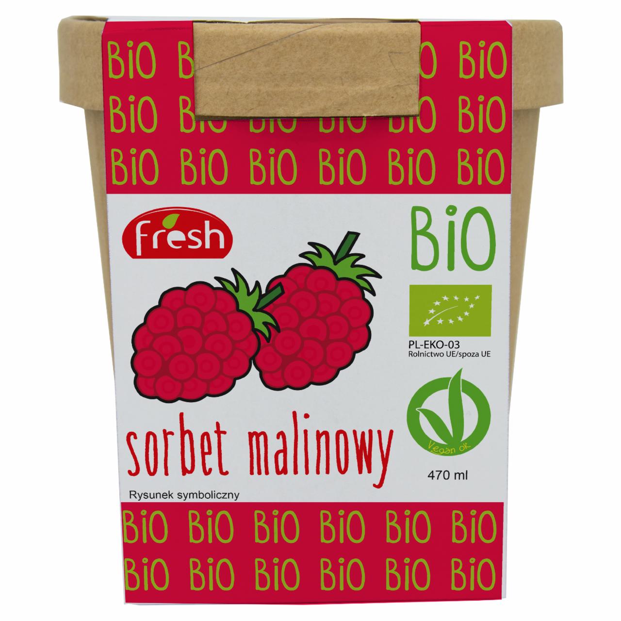 Zdjęcia - Bio sorbet malinowy 470 ml