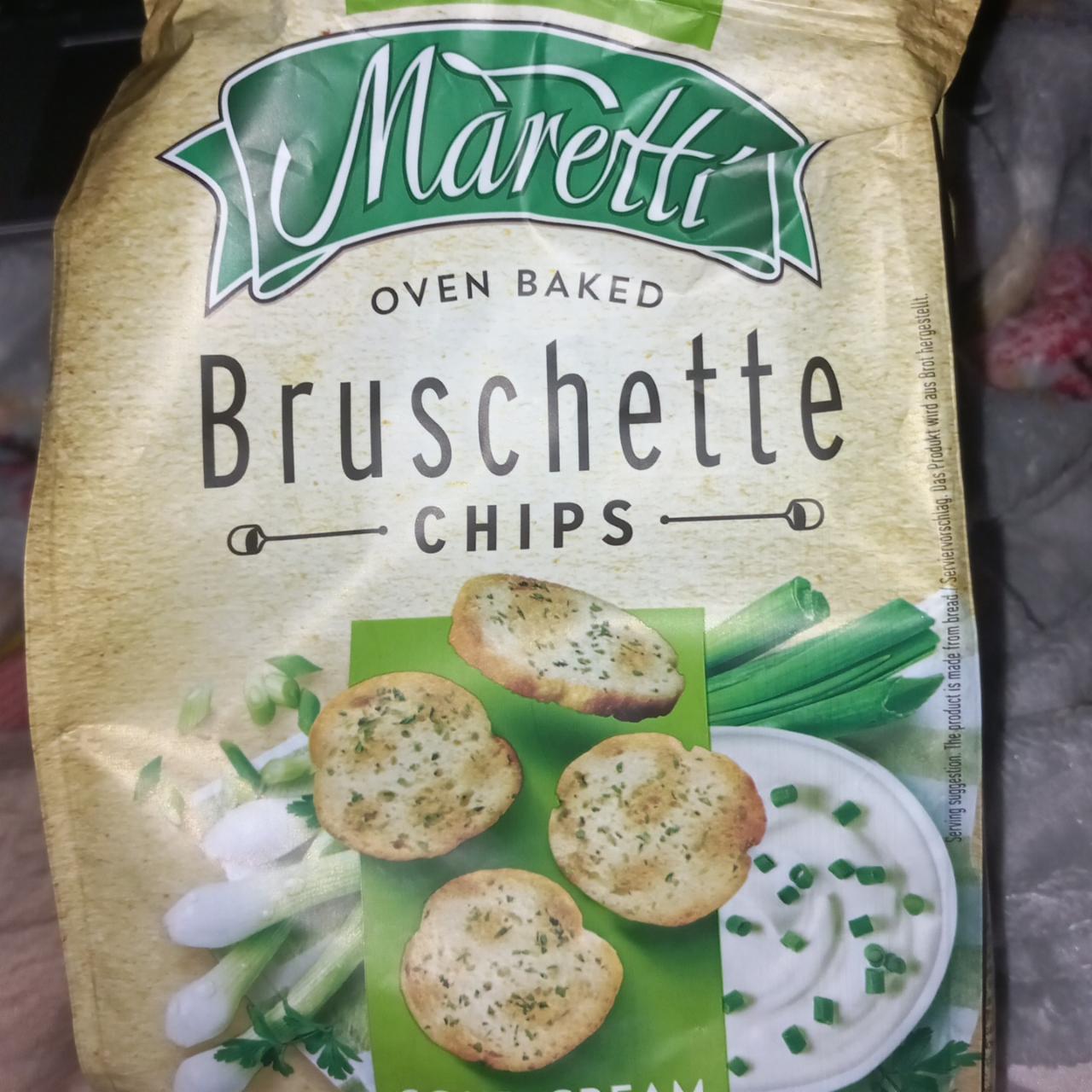 Zdjęcia - Bruschette chips sour cream and onion Maretti