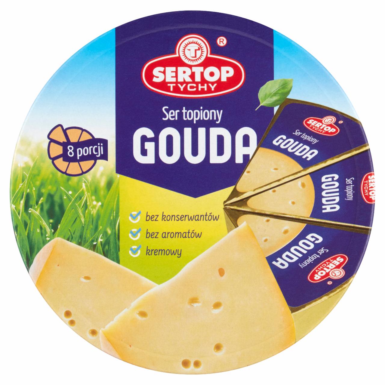 Zdjęcia - Sertop Tychy Ser topiony gouda 140 g (8 x 17,5 g)