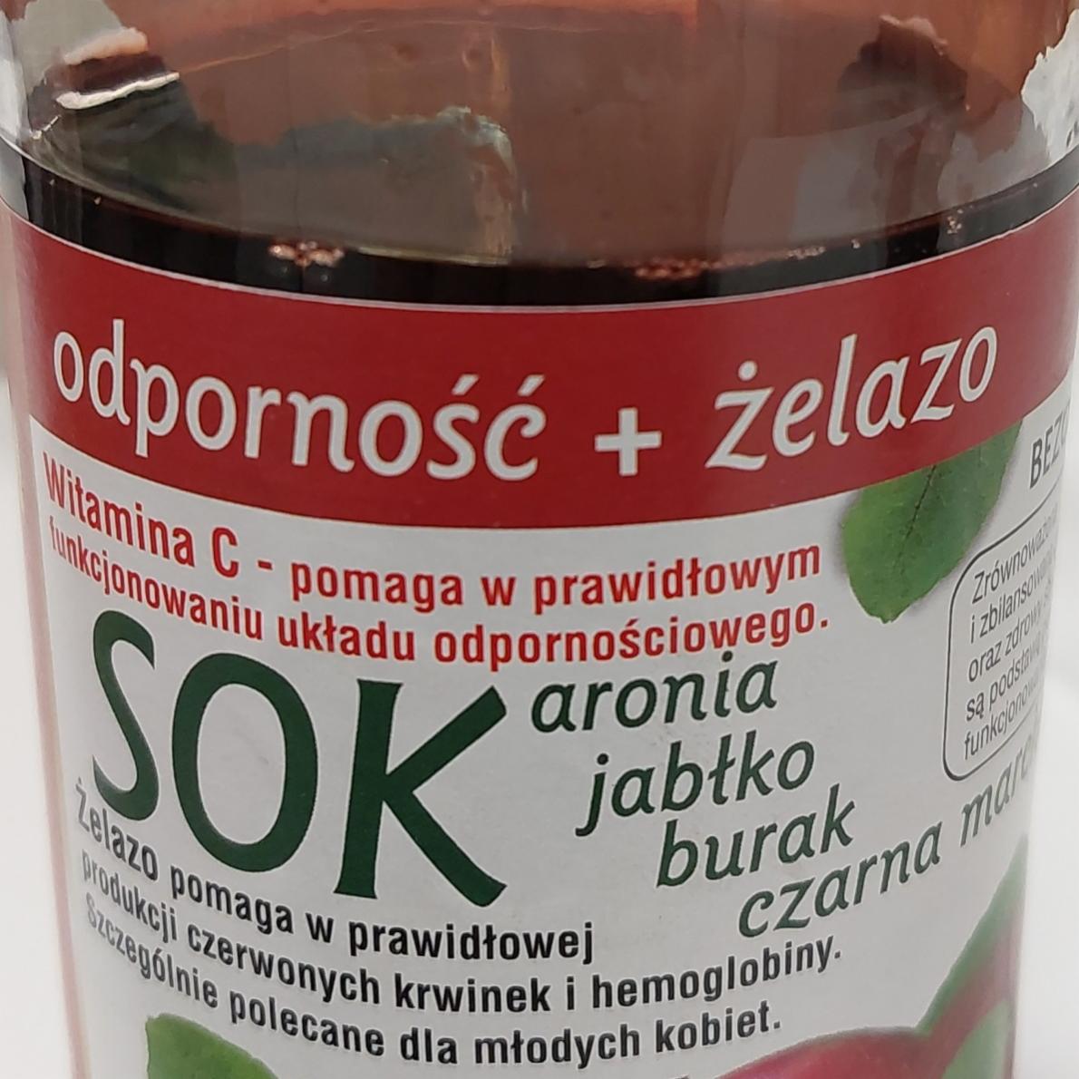 Zdjęcia - Sok aronia jabłko burak czarna marchew Kowalewski