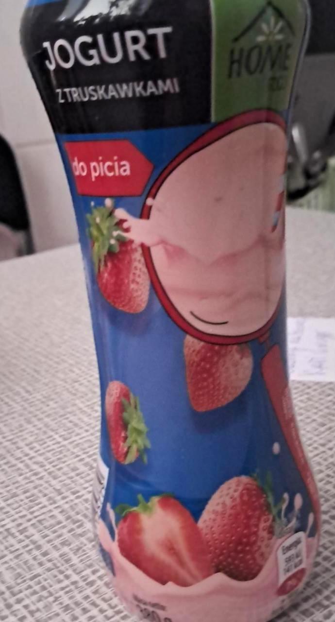 Zdjęcia - jogurt z truskawkami do picia home food