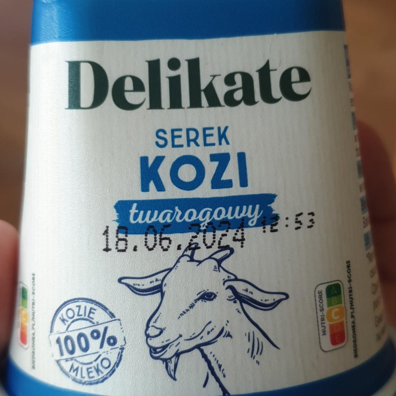 Zdjęcia - Serek kozi twarogowy Delikate