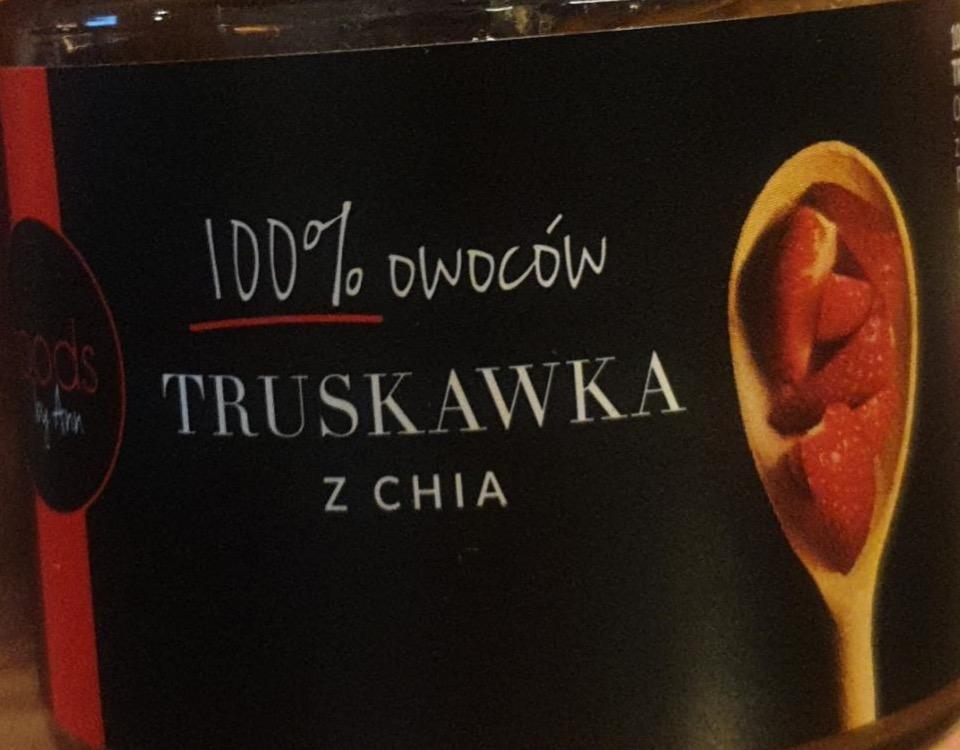 Zdjęcia - 100% owoców truskawka z chia Foods by Ann