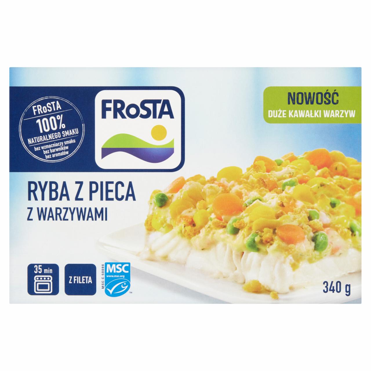 Zdjęcia - Ryba z pieca z warzywami FRoSTA