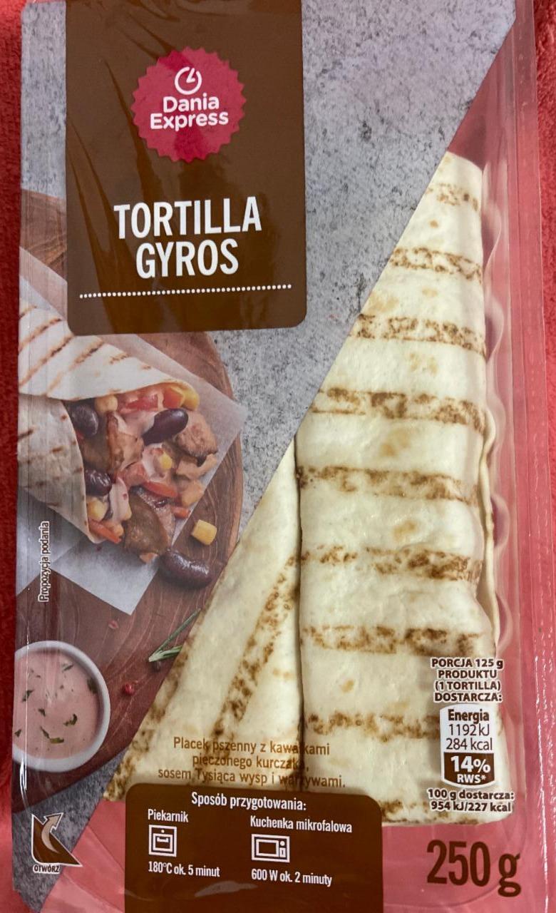 Zdjęcia - Tortilla Gyros Dania Express