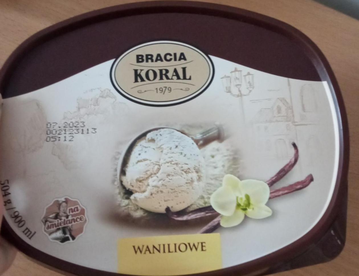 Zdjęcia - Lody Waniliowe Bracia Koral