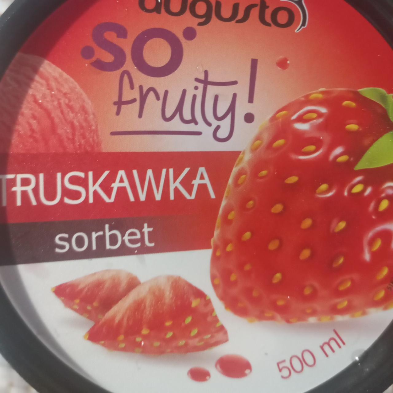 Zdjęcia - Truskawka sorbet Augusto