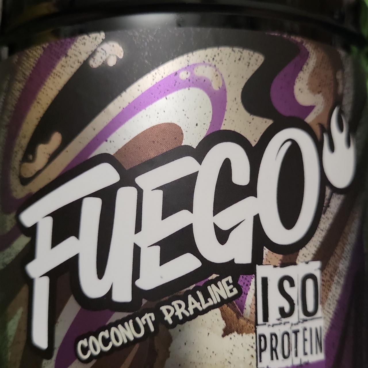 Zdjęcia - Coconut praline iso protein Fuego