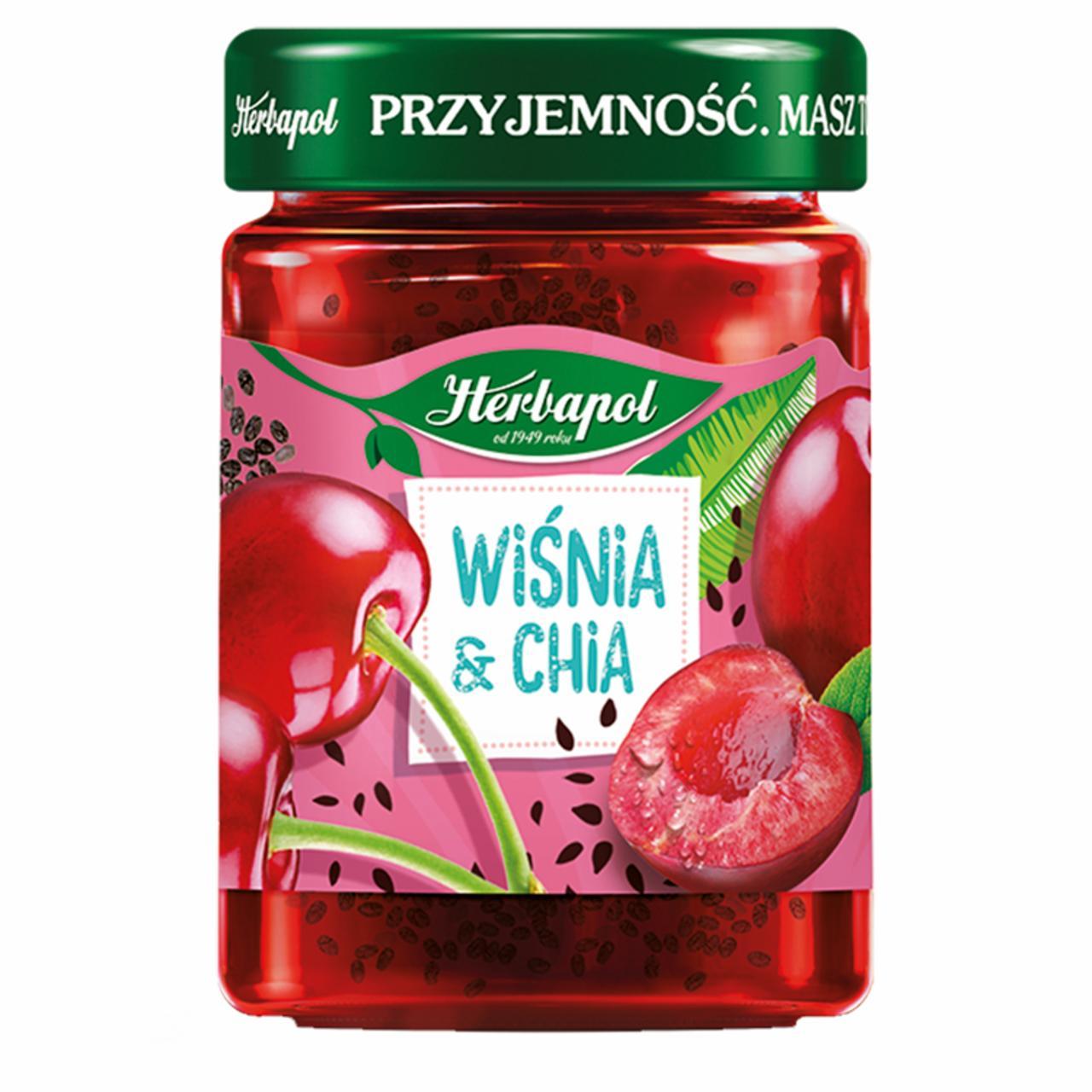 Zdjęcia - Herbapol Produkt owocowy wiśnia & chia 280 g