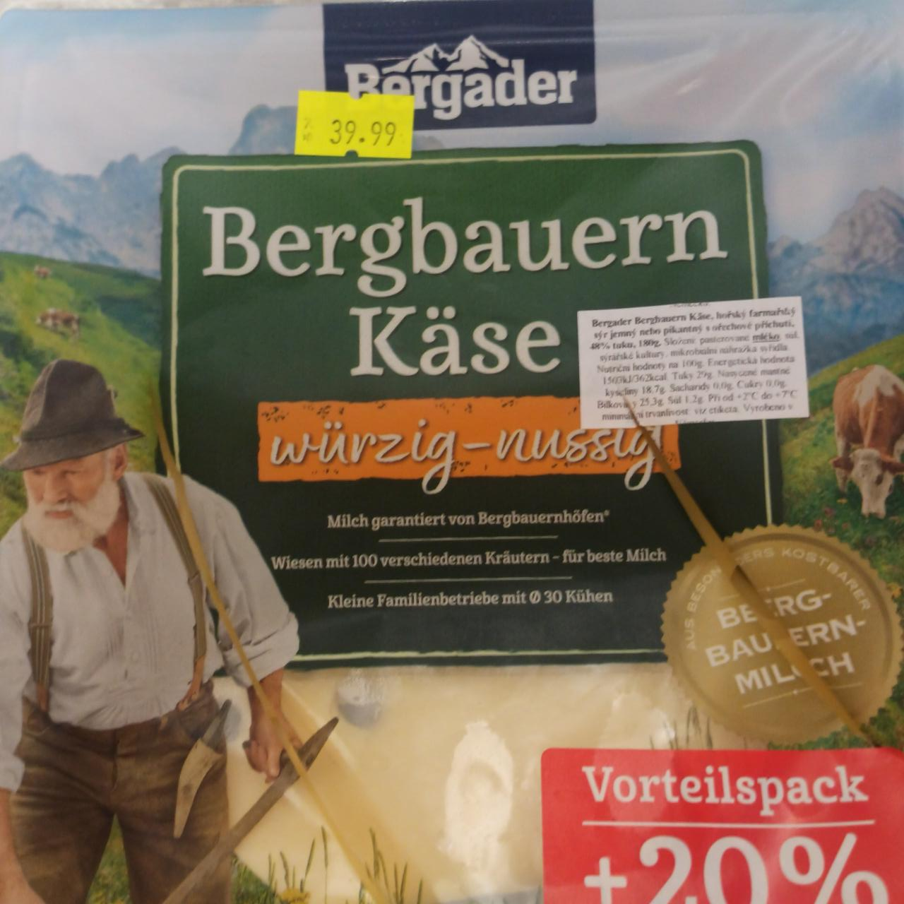 Zdjęcia - Berbauern käse