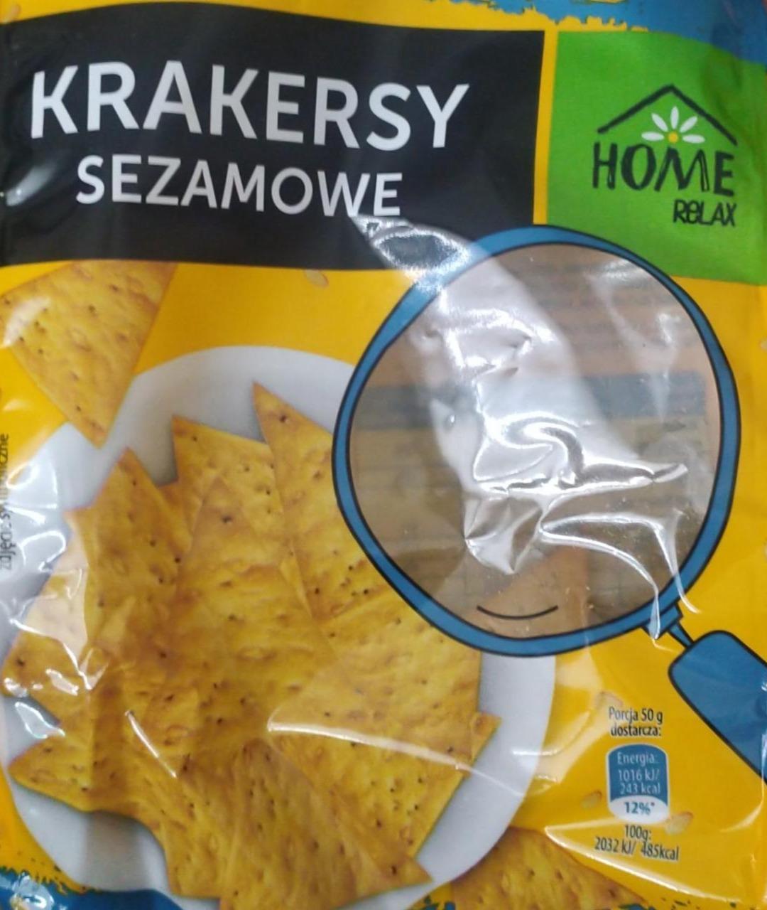 Zdjęcia - Krakersy sezamowe Home Relax