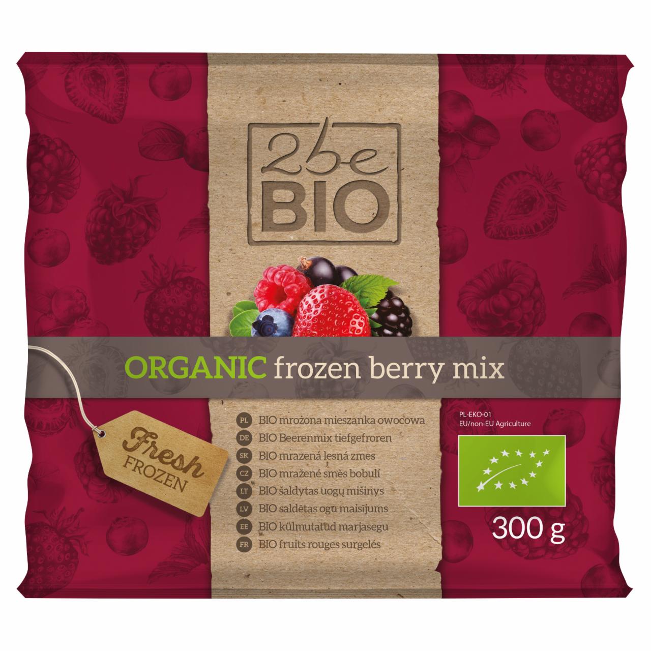 Zdjęcia - 2beBio Bio mrożona mieszanka owocowa 300 g