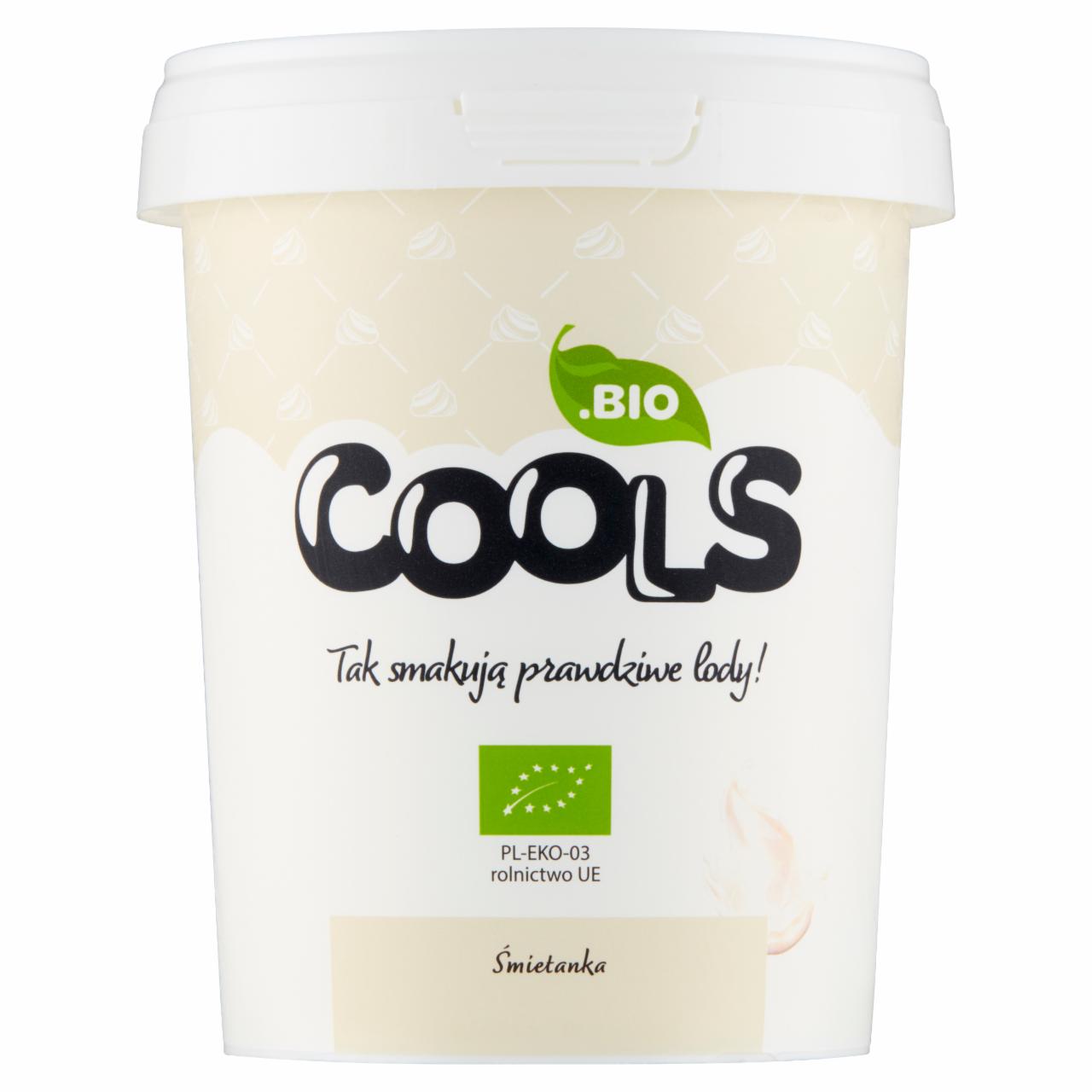 Zdjęcia - BIO Cools Lody śmietankowe Bio 500 ml