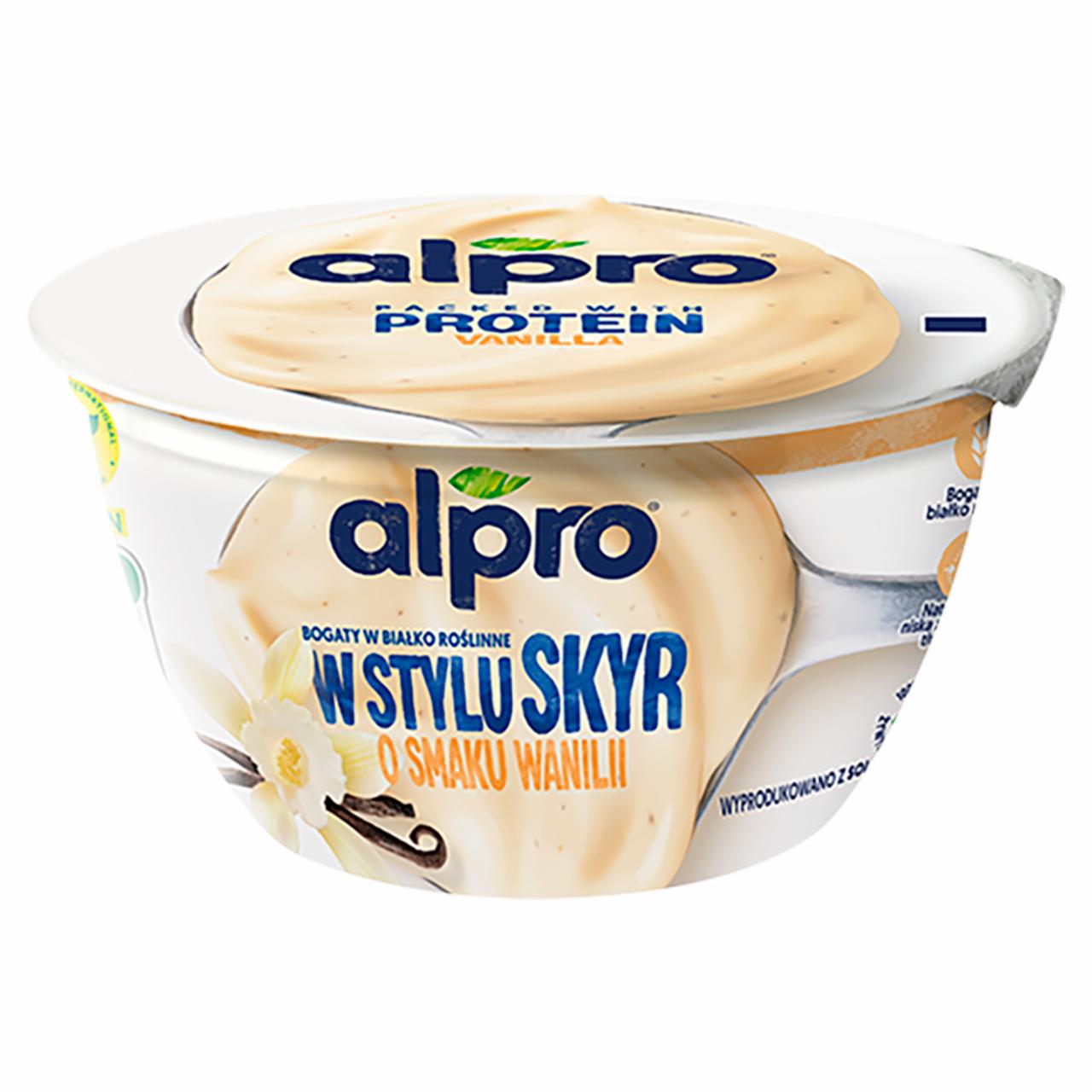 Zdjęcia - Alpro Produkt sojowy w stylu skyr o smaku wanilii 150 g