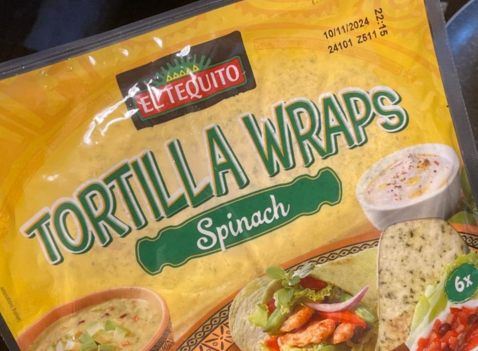 Zdjęcia - Tortilla wraps spinach El Tequito