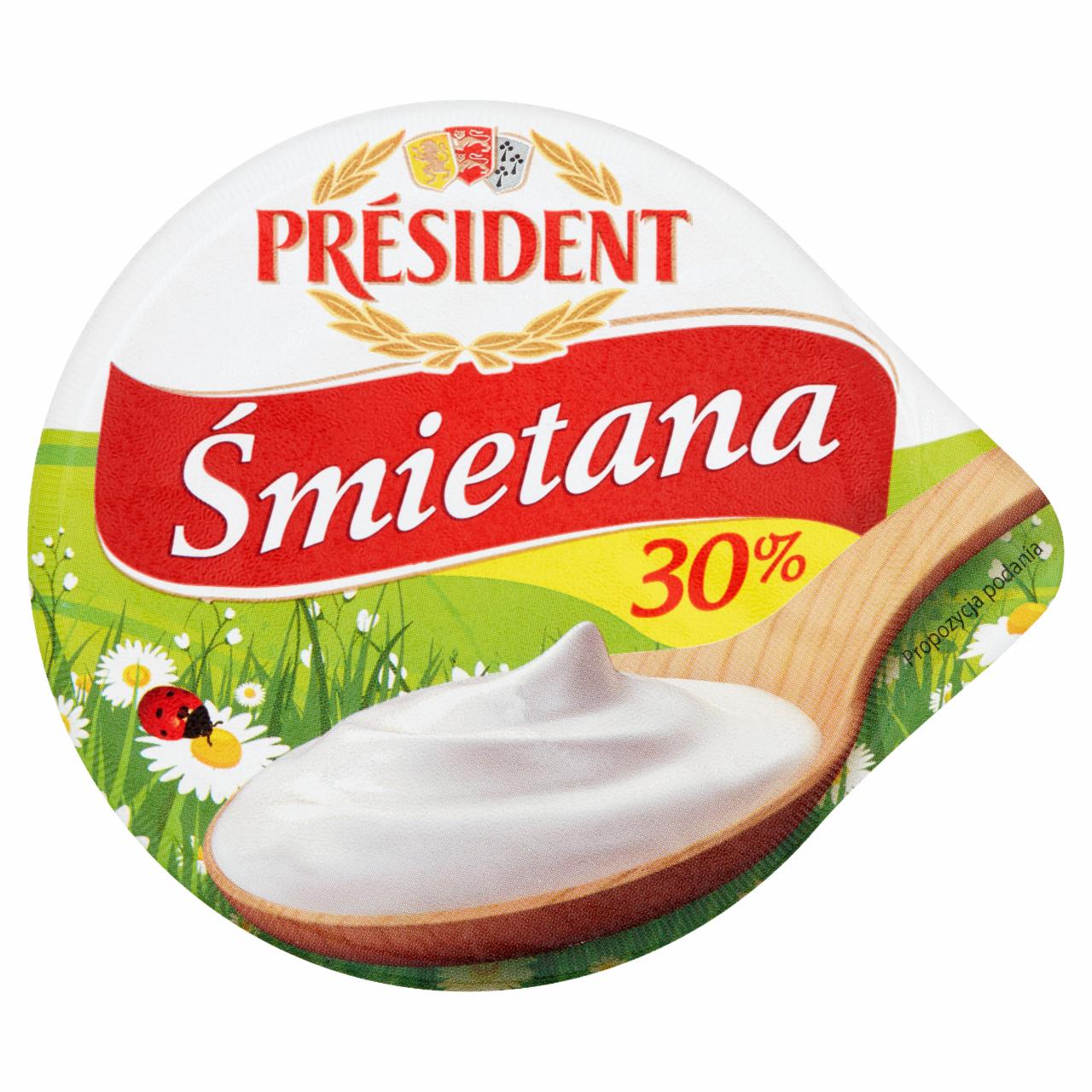 Zdjęcia - Président Śmietana 30% 200 g