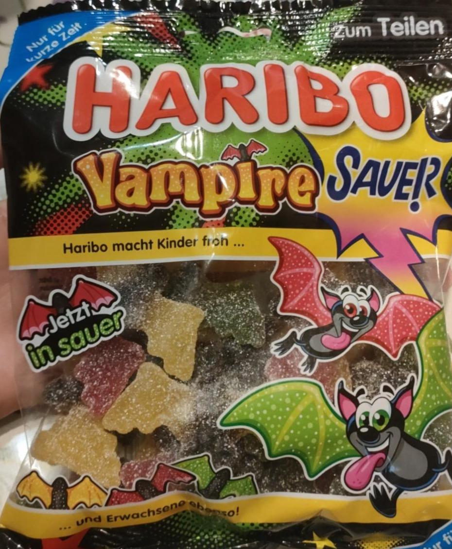 Zdjęcia - Żelki kwaśne wampiry Haribo