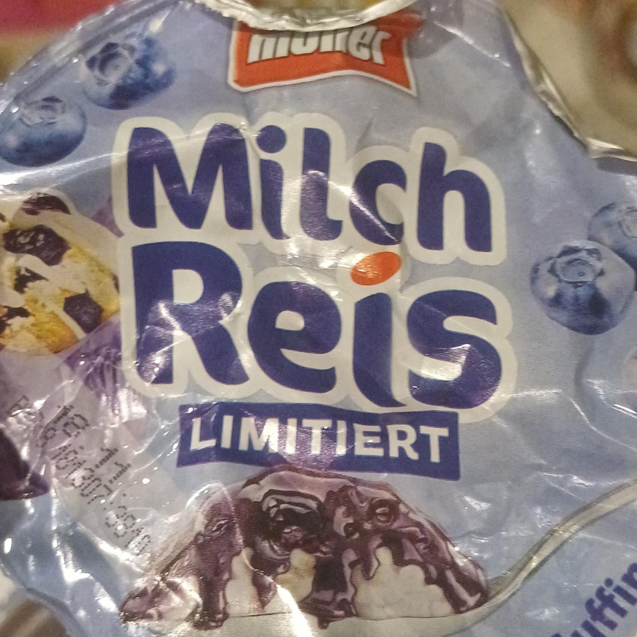 Zdjęcia - Milch reis blaubeer muffin Müller