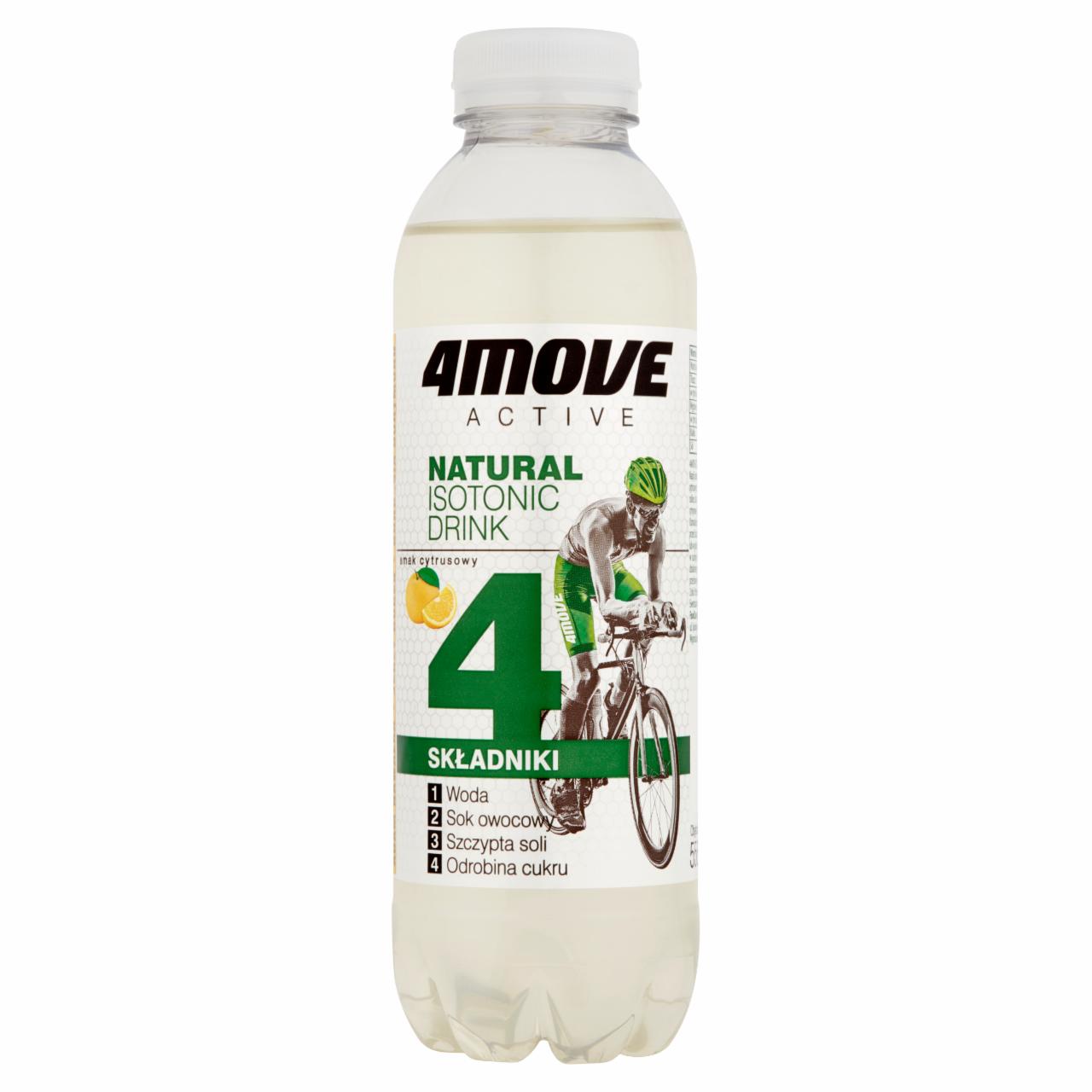 Zdjęcia - 4Move Active Napój izotoniczny niegazowany o smaku cytrusowym 556 ml