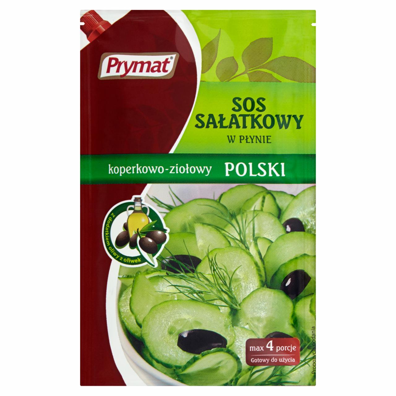 Zdjęcia - Prymat Sos sałatkowy w płynie polski 58 ml