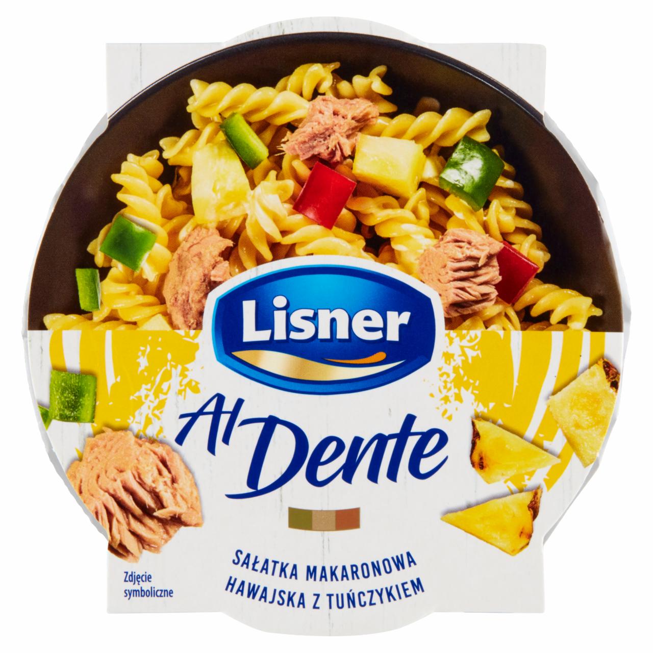 Zdjęcia - Lisner Al Dente Sałatka makaronowa hawajska z tuńczykiem 150 g