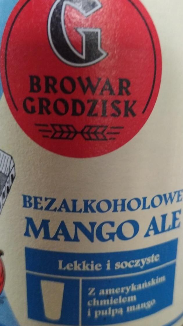 Zdjęcia - Piwo bezalkoholowe Mango Ale Browar Grodzisk