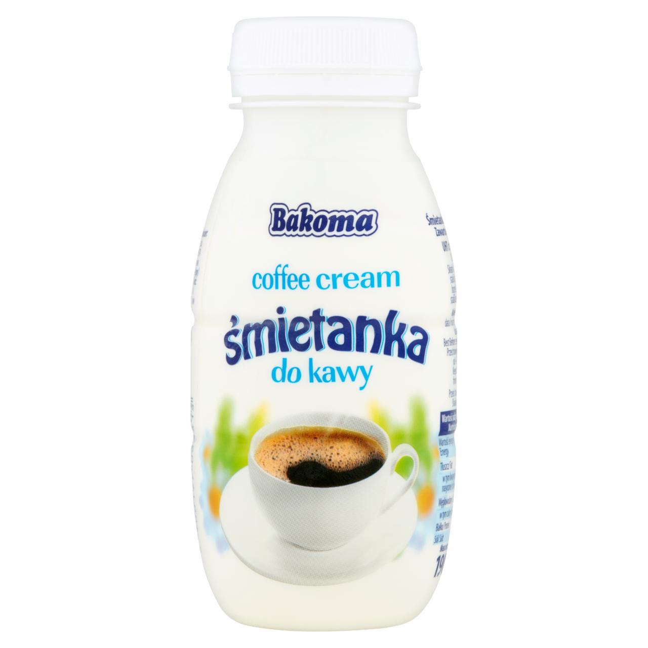 Zdjęcia - Bakoma Śmietanka do kawy 190 g