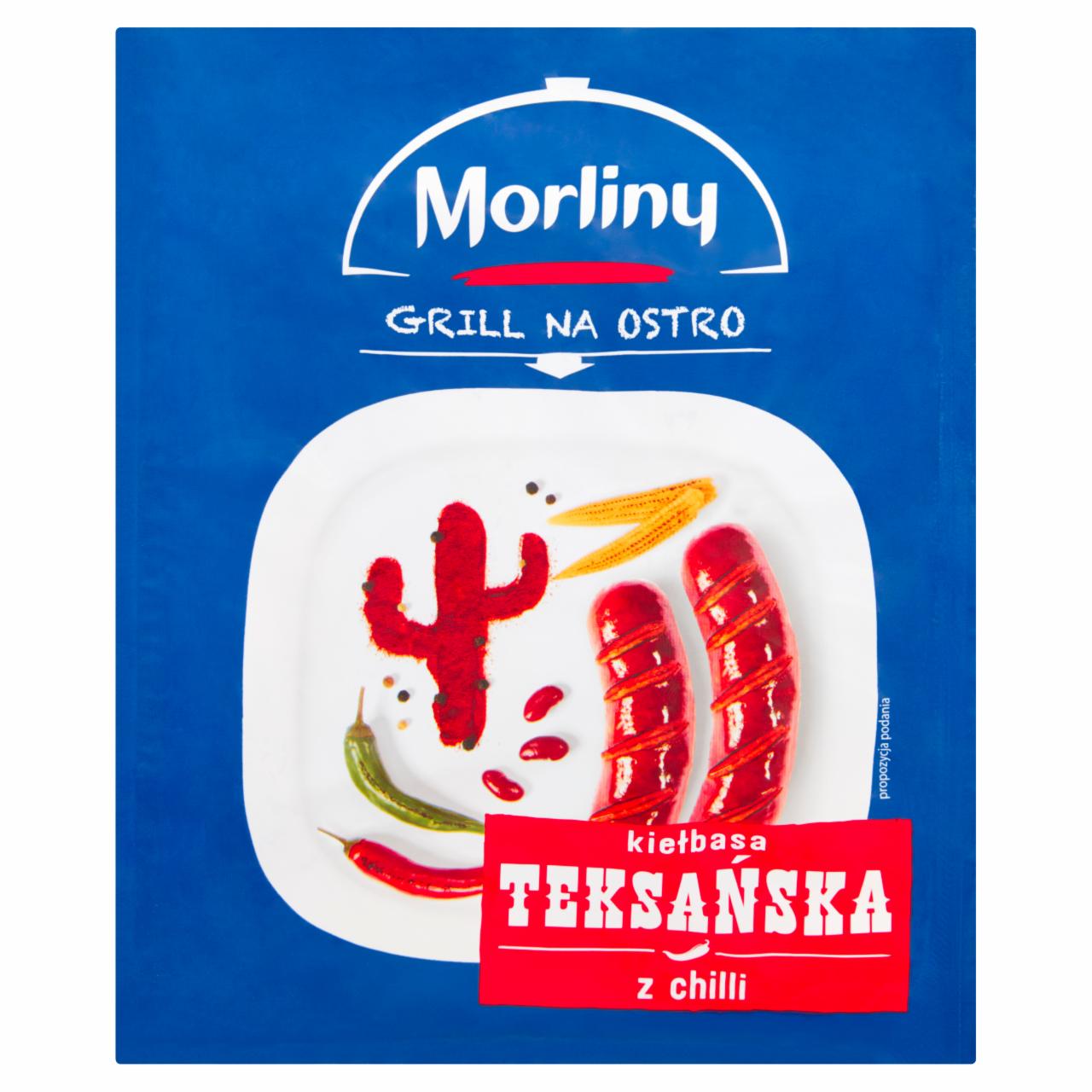 Zdjęcia - Morliny Kiełbasa teksańska z chilli 540 g