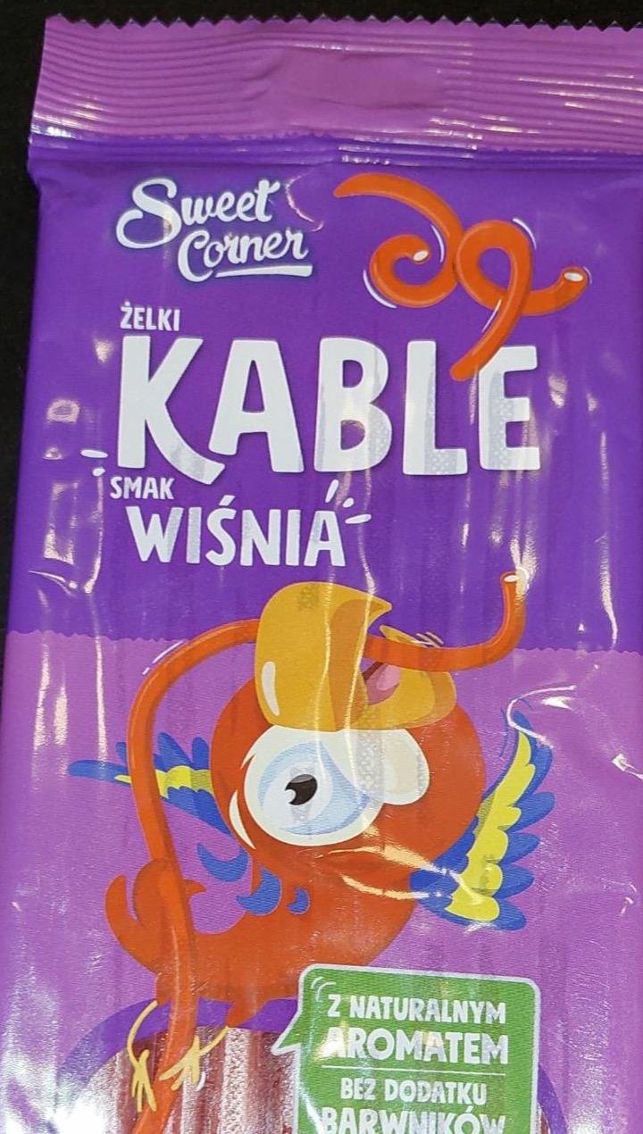 Zdjęcia - Żelki Kable smak wiśnia Sweet Corner