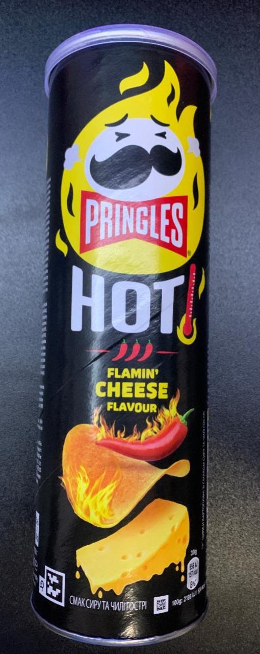 Zdjęcia - Pringles Hot Pikantna przekąska o smaku sera i chili 160 g