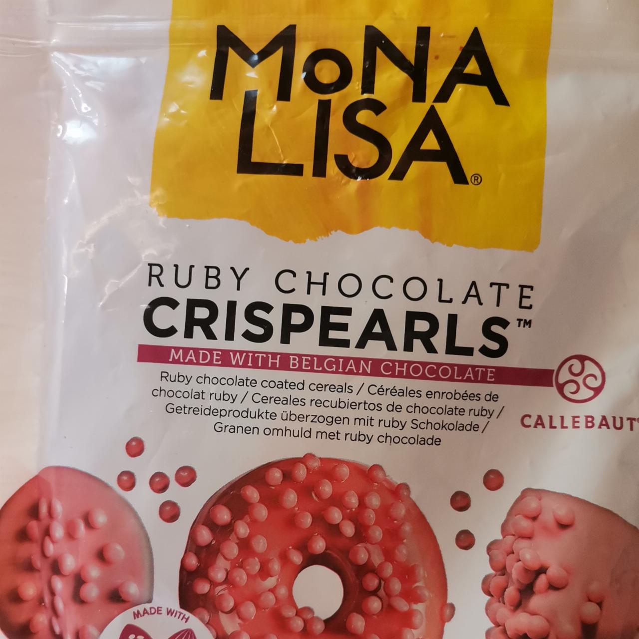 Zdjęcia - Ruby chocolate crispearls Mona Lisa