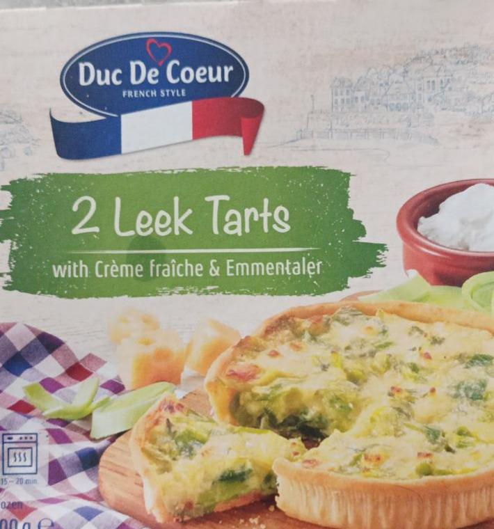 Zdjęcia - 2 leek tarts Duc de Coreur