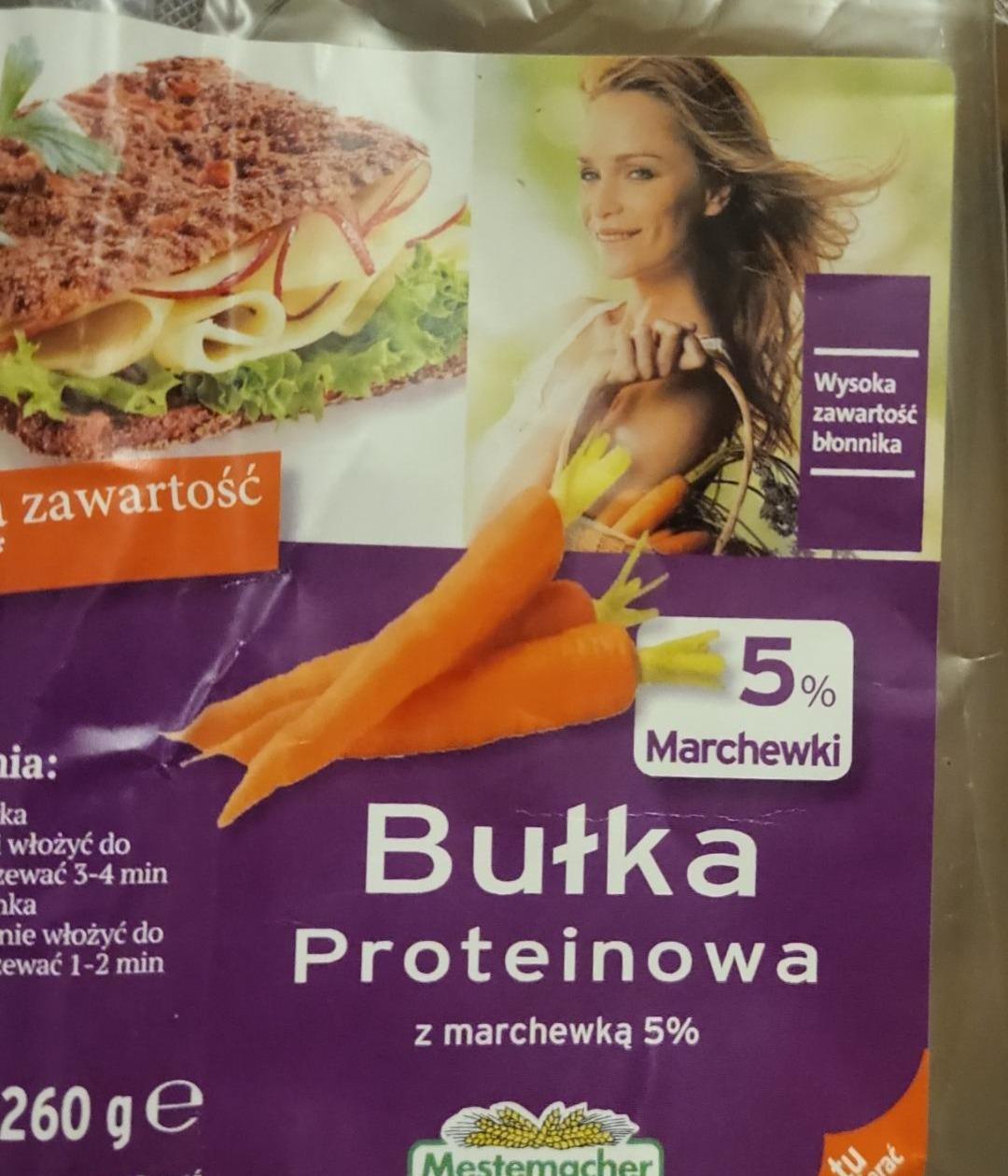 Zdjęcia - Bułka proteinowa z marchewką Mestemacher