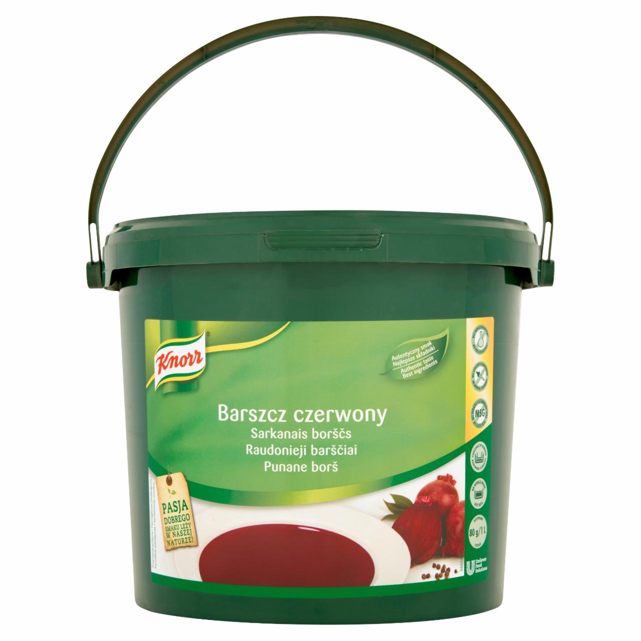 Zdjęcia - Knorr Barszcz czerwony 3 kg