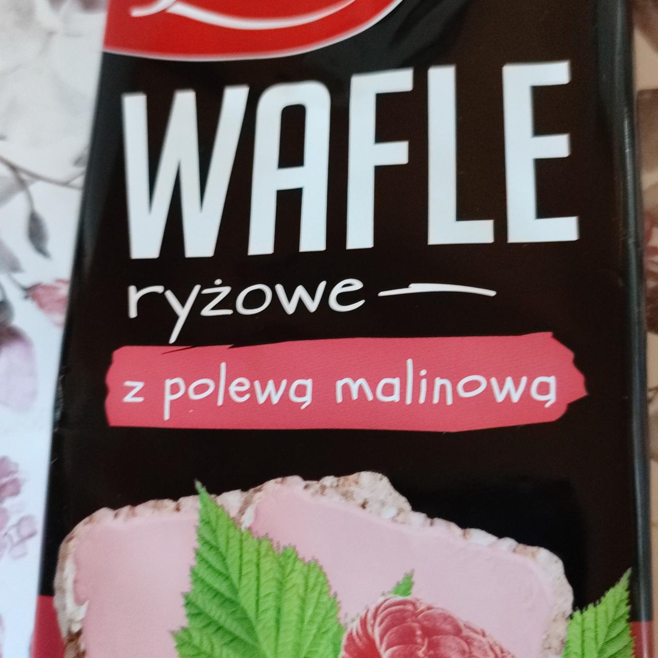 Zdjęcia - Wafle ryżowe z polewą malinową Sante