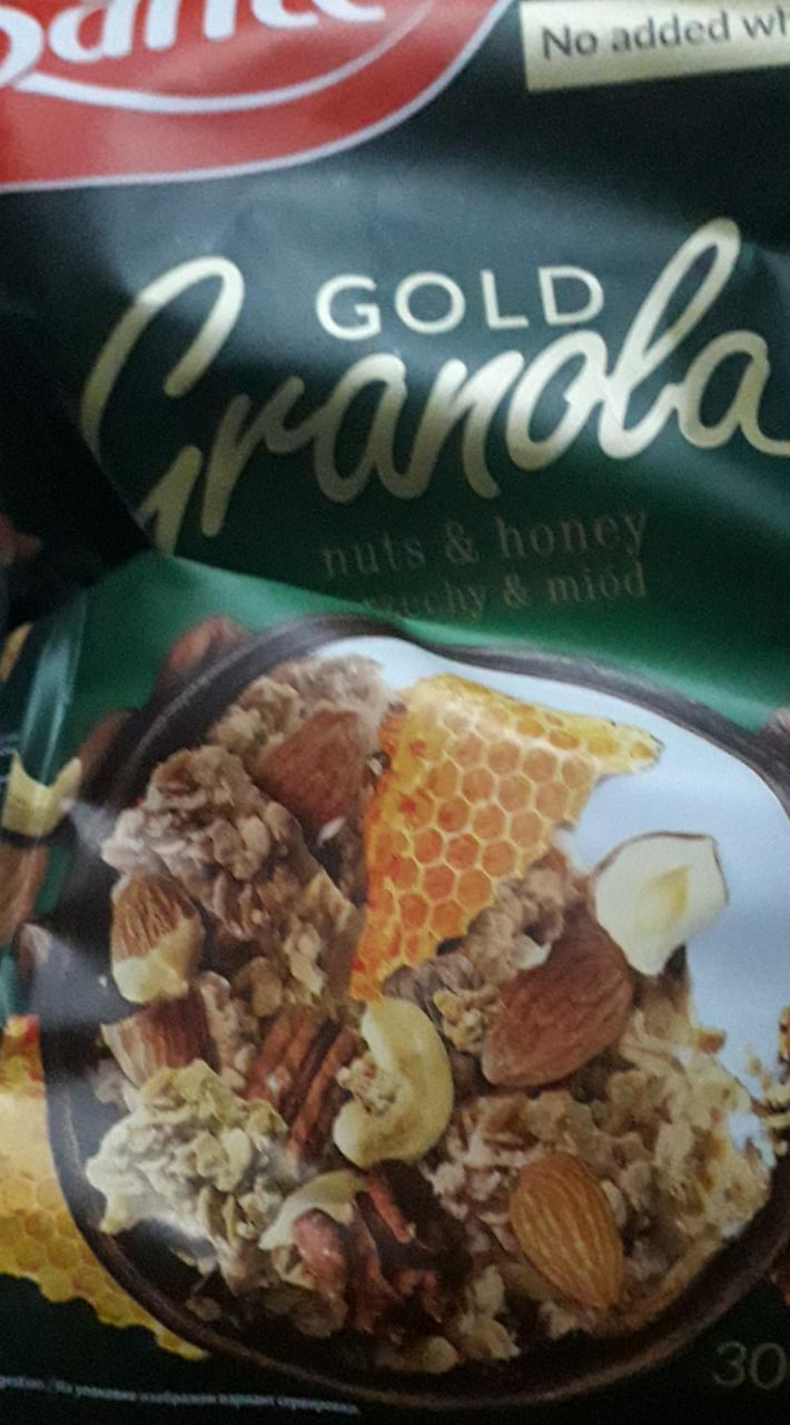 Zdjęcia - Sante granola gold nuts honey Orzechy&miód