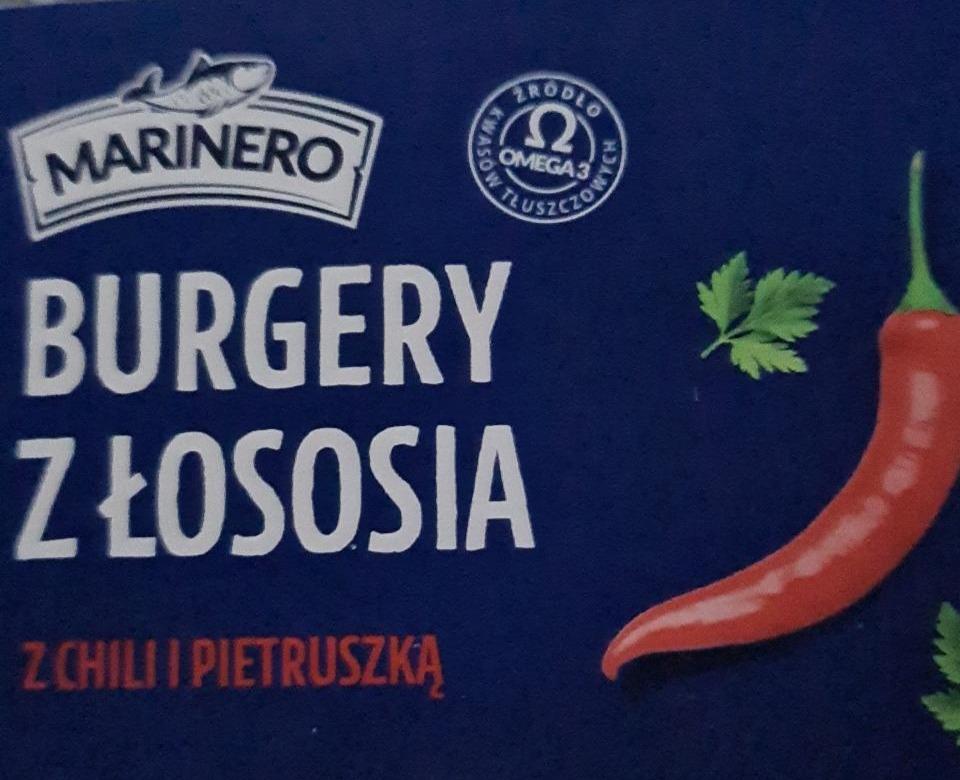 Zdjęcia - Burgery z łososia z chilli i pietruszką Marinero