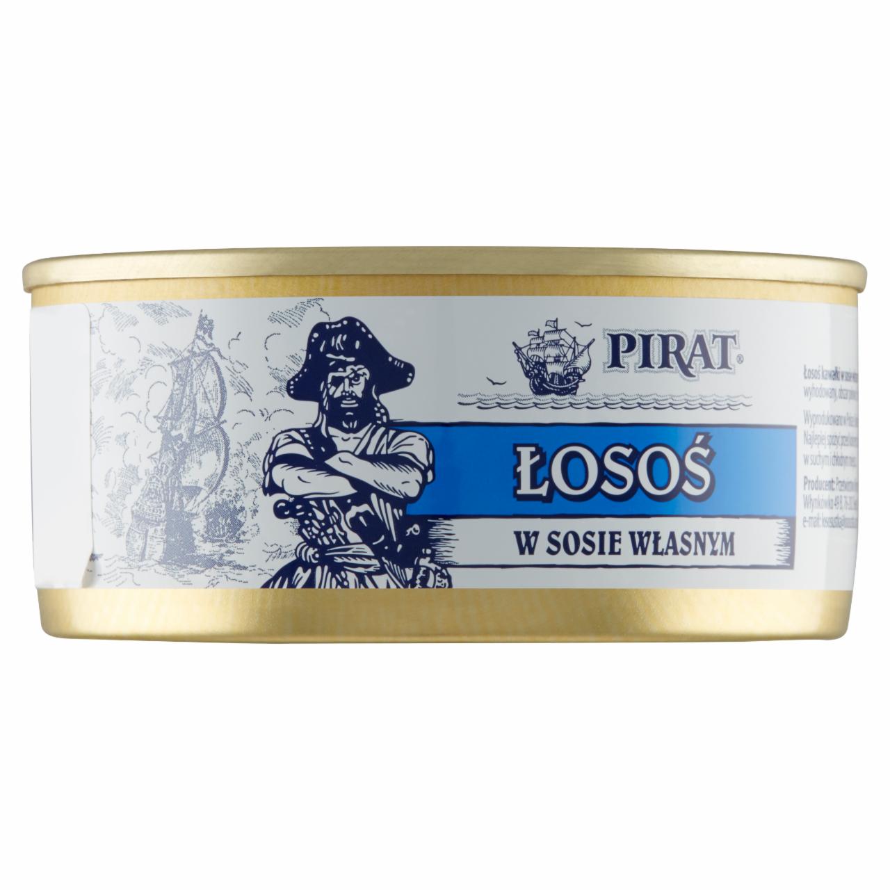 Zdjęcia - Pirat Łosoś w sosie własnym 150 g