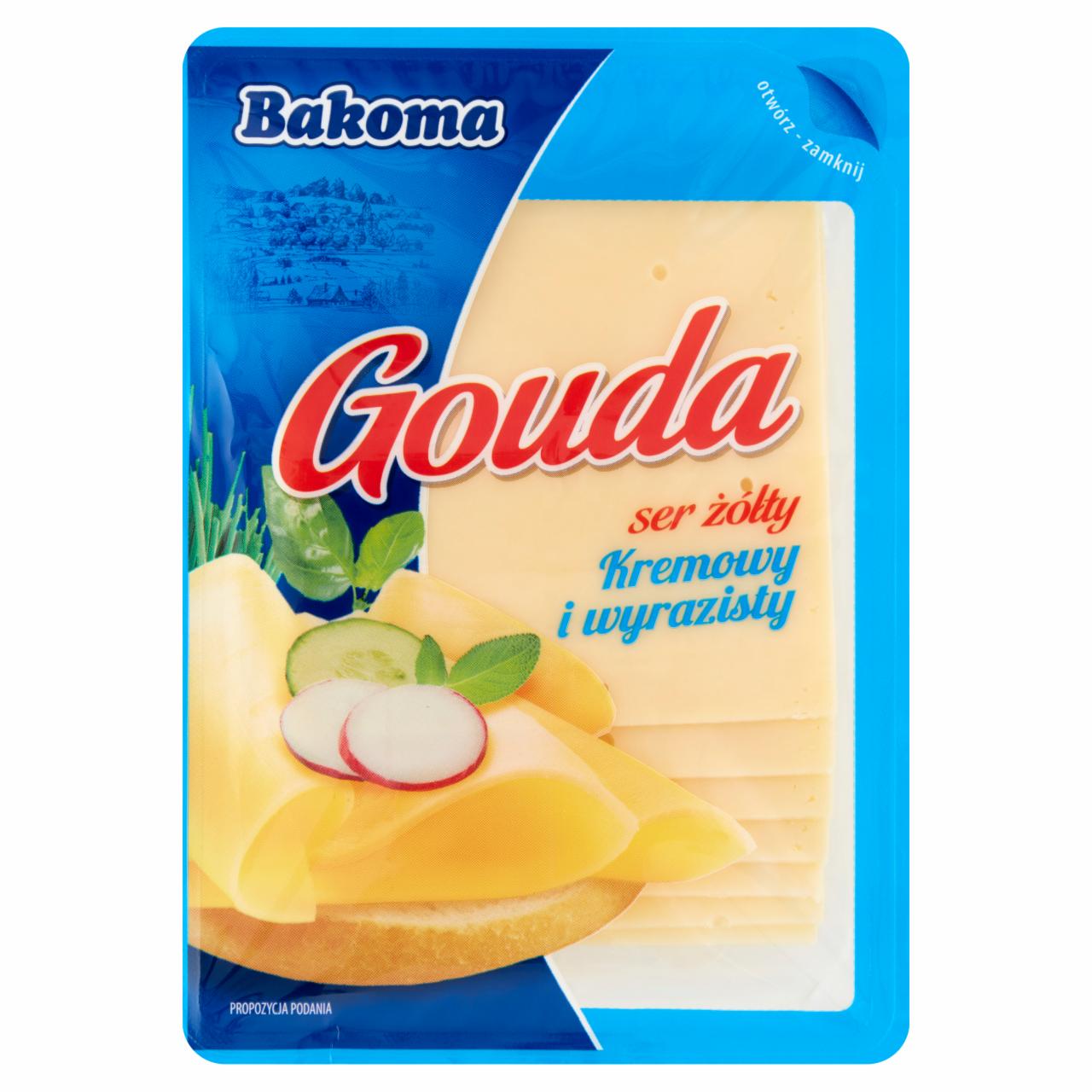 Zdjęcia - Bakoma Ser żółty Gouda 150 g