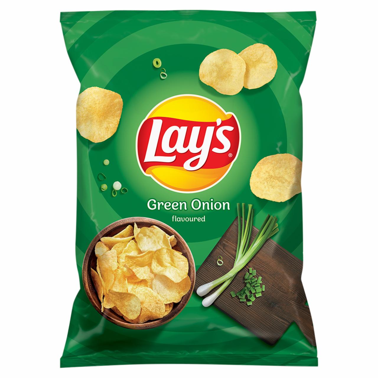 Zdjęcia - Lay's Chipsy ziemniaczane o smaku zielonej cebulki 40 g