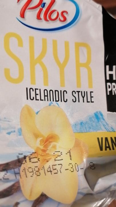 Zdjęcia - Skyr vanilla Pilos