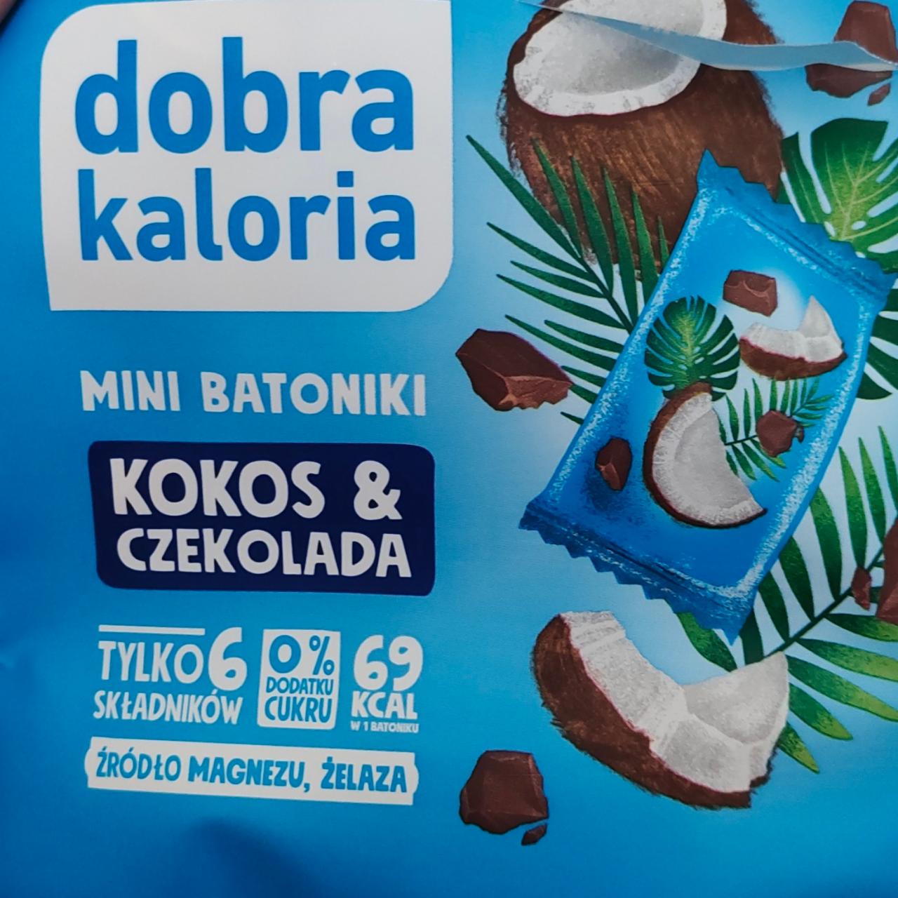 Zdjęcia - Mini batoniki kokos i czekolada Dobra kaloria