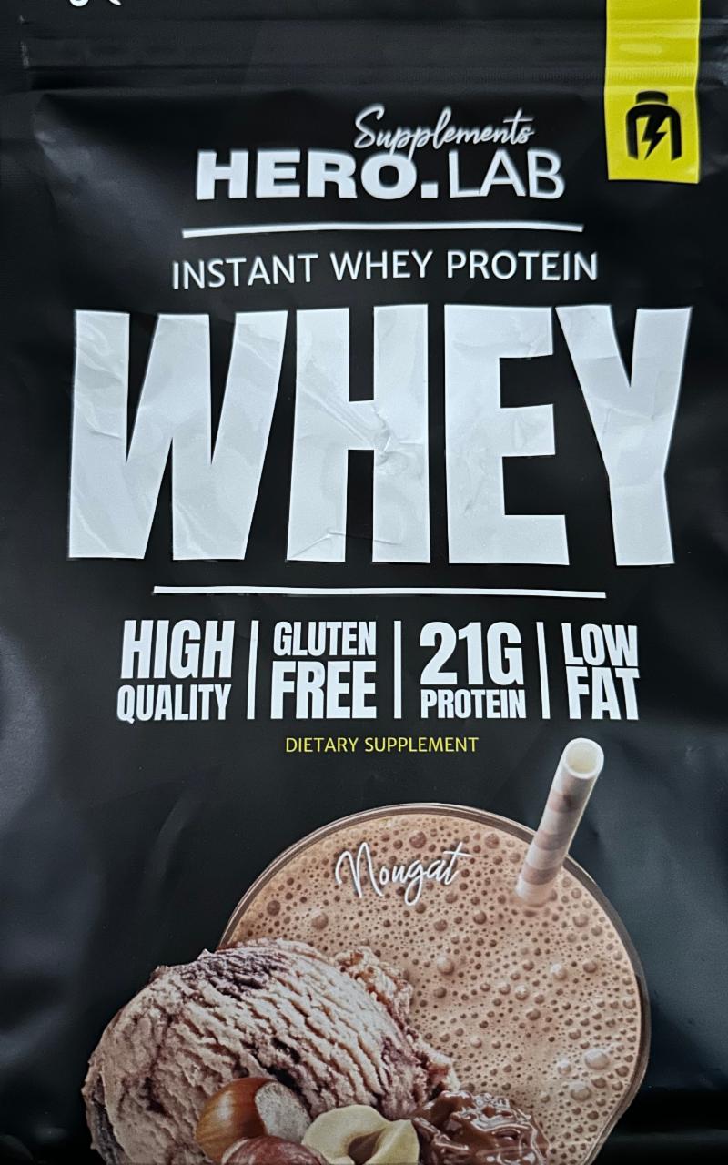 Zdjęcia - Instant whey protein nougat Hero.Lab