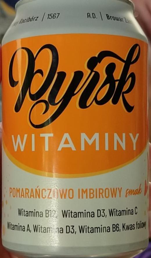 Zdjęcia - Witaminy pomarańczowo imbirowy Pyrsk