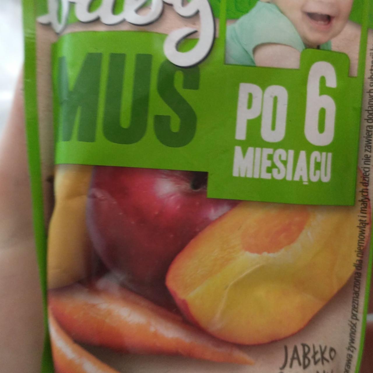 Zdjęcia - Kubuś Baby Mus po 6 miesiącu jabłko brzoskwinia marchew banan 100 g