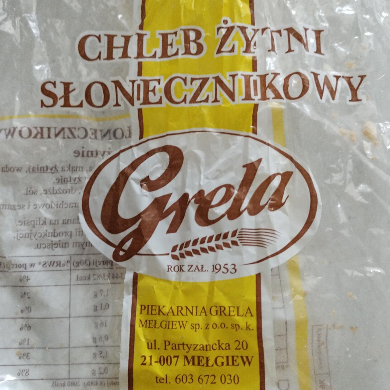 Zdjęcia - Chleb żytni słonecznikowy Piekarnia Grela