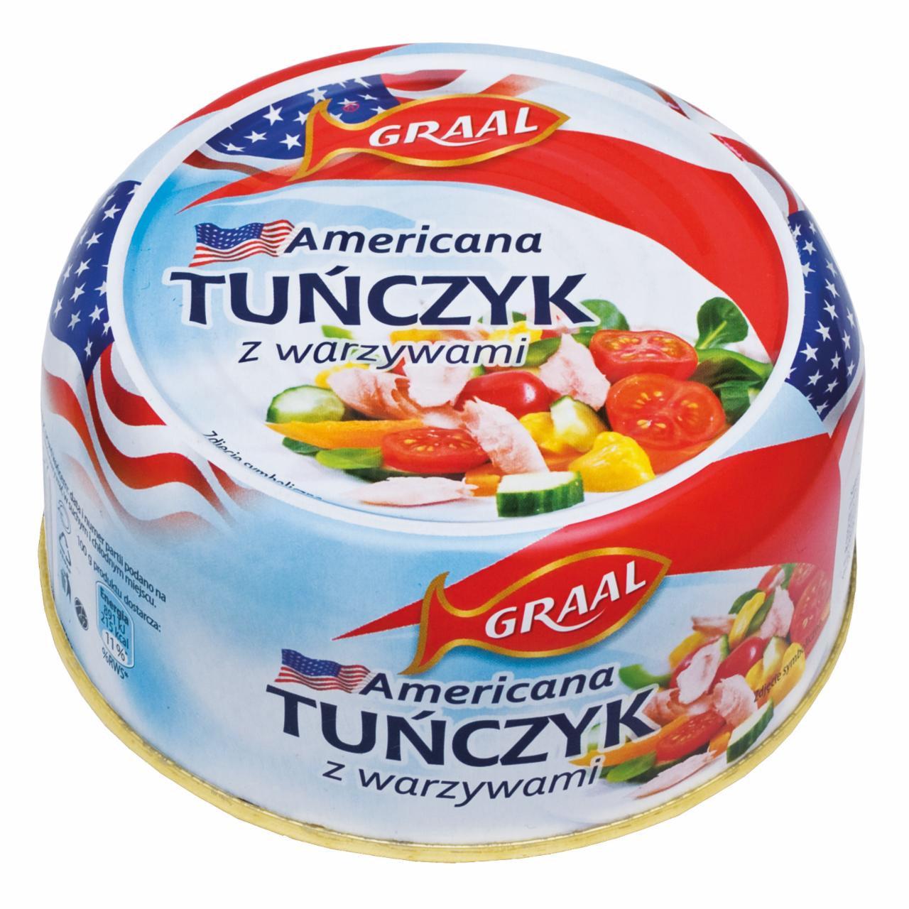 Zdjęcia - Graal Americana Tuńczyk z warzywami 280 g