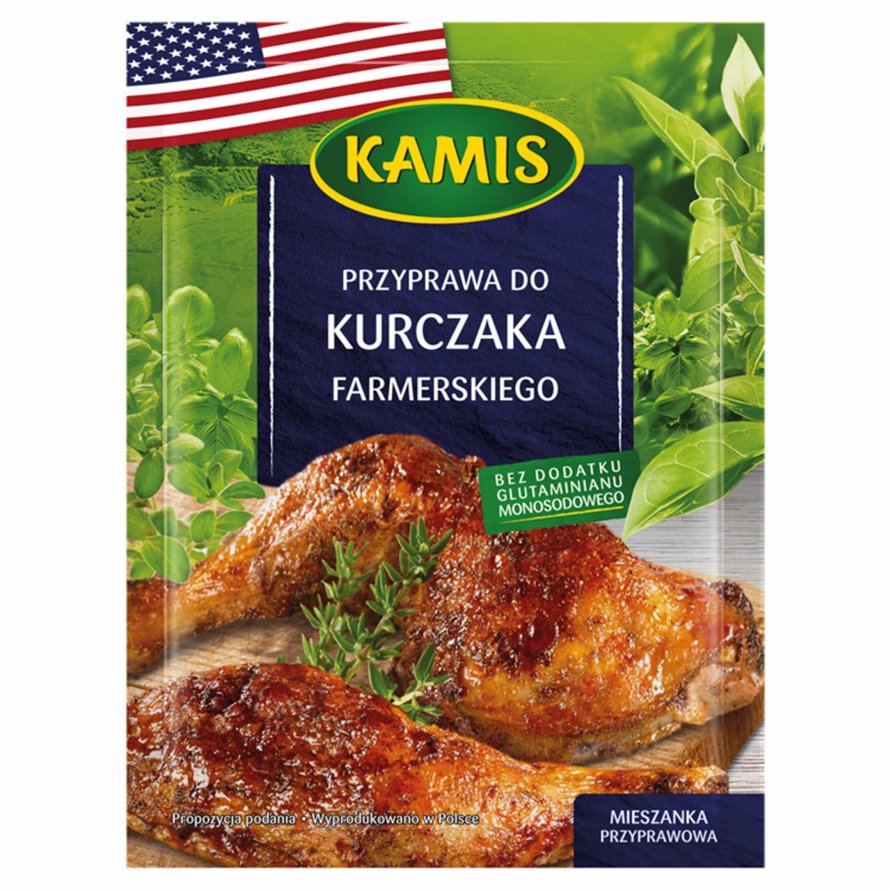 Zdjęcia - Kamis Przyprawa do kurczaka farmerskiego Mieszanka przyprawowa 20 g